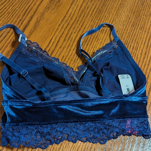 Blue velvet Bralette - La Senza - Picture 4 of 4